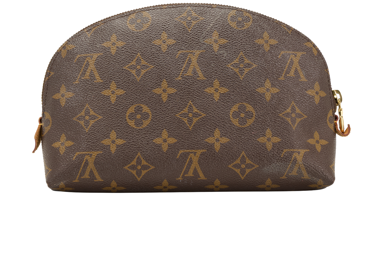 Louis Vuitton Cosmetic Pouch, &pound;350, Accessories, Brown, Canvas, Back view